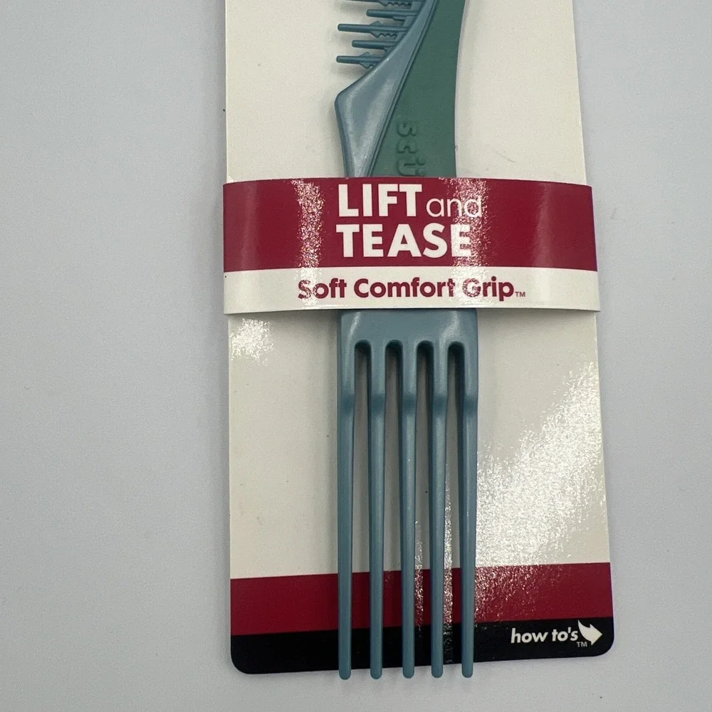 New Scunci Style Lift & Tease Comb All Hair 2003 18461-A Pick